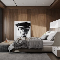  Bedoom Interior Model by Kim Cuc 