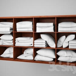 Other decorative objects Shelf with pillows and blankets 