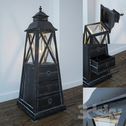 Kufer Decorative chest sconce 