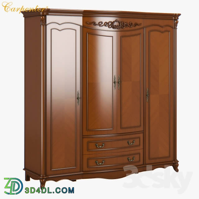 Wardrobe Display cabinets 2609100 230 1 Carpenter Wardrope 4 D 2130x675x2150