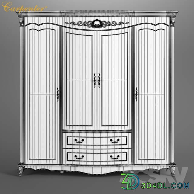 Wardrobe Display cabinets 2609100 230 1 Carpenter Wardrope 4 D 2130x675x2150