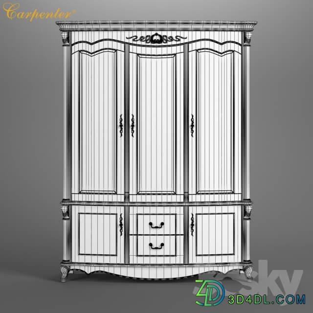 Wardrobe Display cabinets 2617400 230 1 Carpenter Wine cabinet 3 D 1660x495x2124