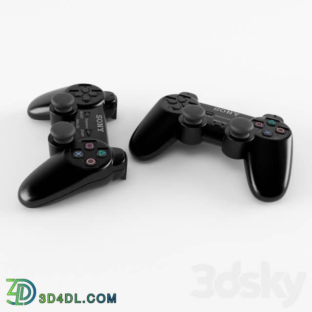 Joystick Sony PC other electronics 3D Models