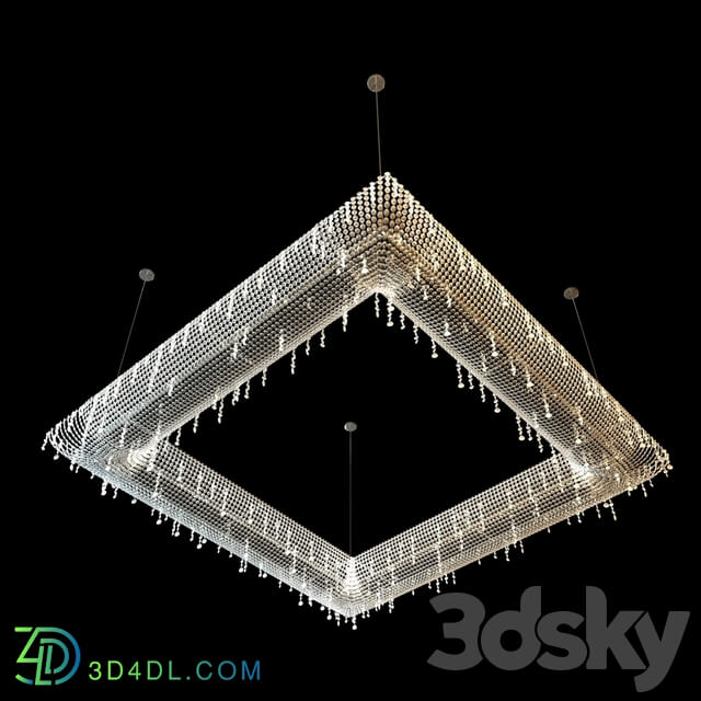 Lamp nella vetrina koi Pendant light 3D Models