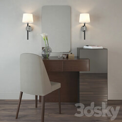 Toilet table and chair SMA 3D Models 