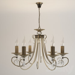 Favourite Dauphin 1221 6p Pendant light 3D Models 