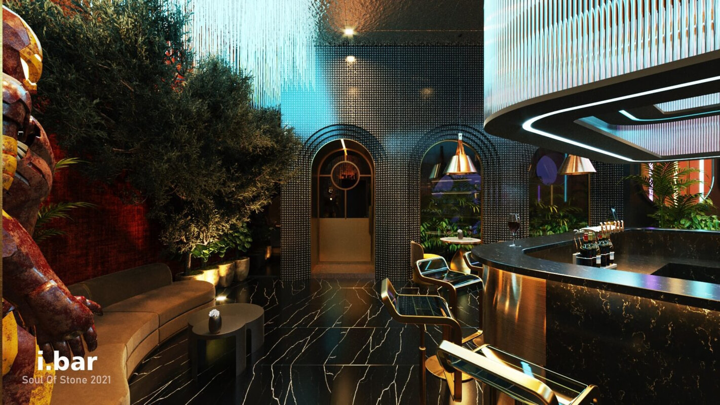  3D Interior Bar Restaurant by Chun's Nguyen