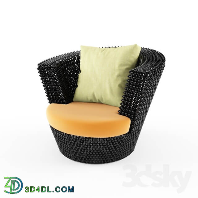 Rattan wicker chair
