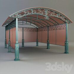 Canopy for a car Other 3D Models 