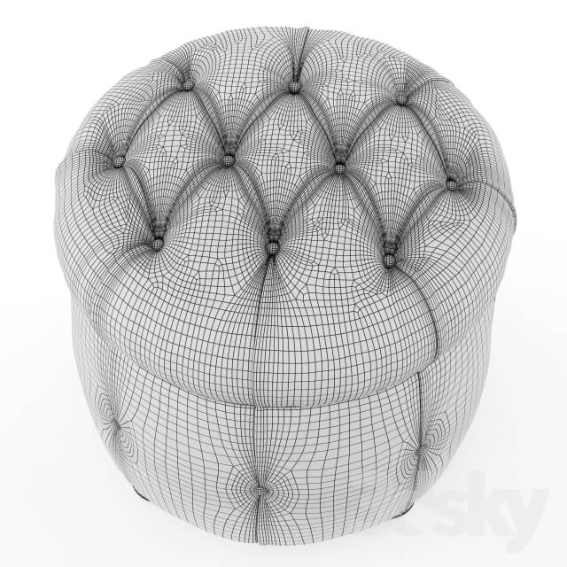 Pouf Classic Chestetfield