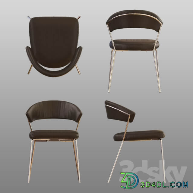Calligaris New York Metal Chair CS1084