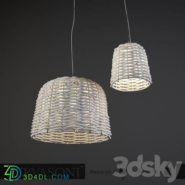 gervasoni Sweet 91 Sweet 96 Pendant light 3D Models