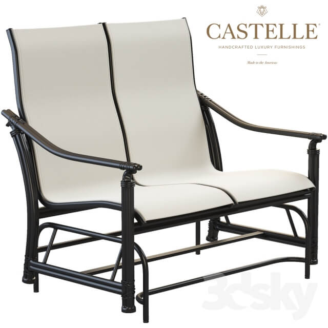 Double chair from the collection Coco Isle by Castelle