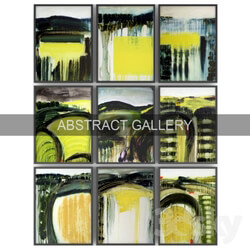 Paintings abstract Set 26 