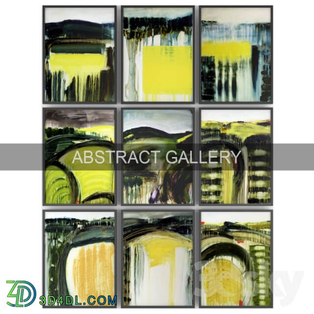 Paintings abstract Set 26