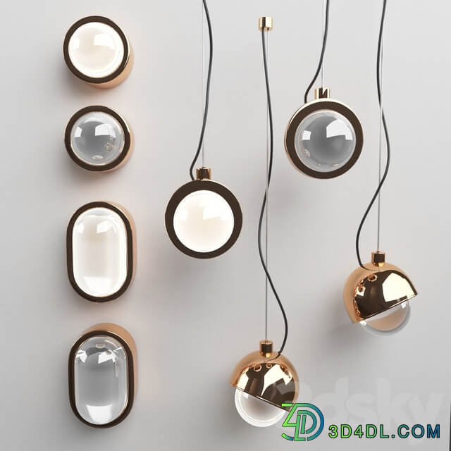 Tom Dixon THE SPOT FAMILY Pendant light 3D Models