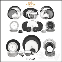 H Deco Tableware by Hermes 