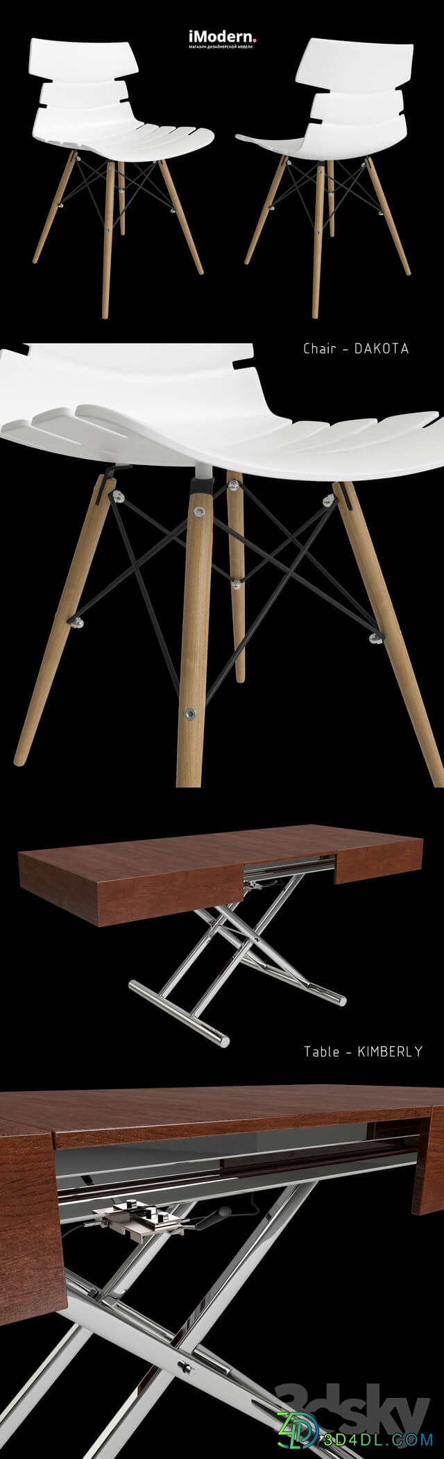 Table Chair KIMBERLY DAKOTA Dining Group