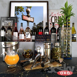 Cocktail Set OXO Good Grips Press and Pour 
