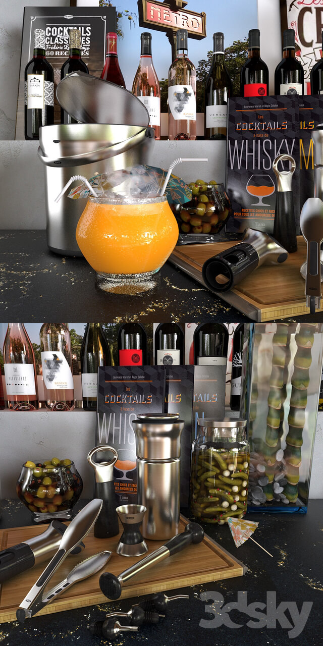 Cocktail Set OXO Good Grips Press and Pour