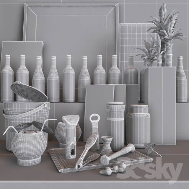 Cocktail Set OXO Good Grips Press and Pour