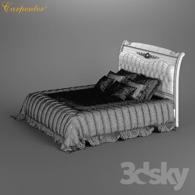 Bed 230 Carpenter Bed A Plan 1 2116x2460x1450