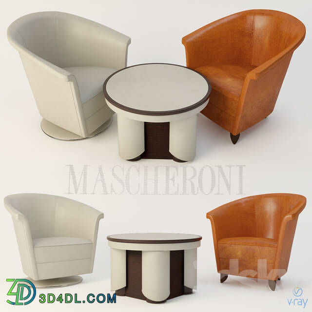 Mascheroni armchairs