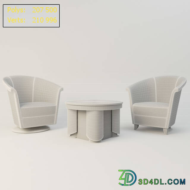Mascheroni armchairs