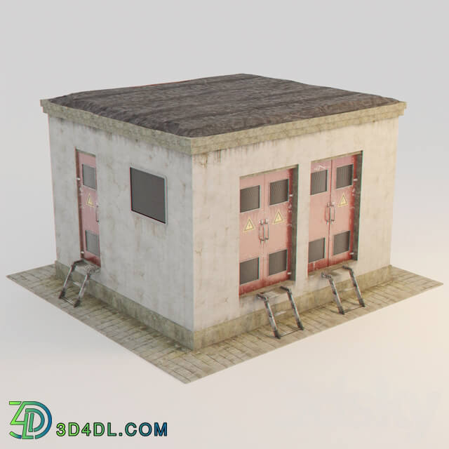transformer substation 3D Models