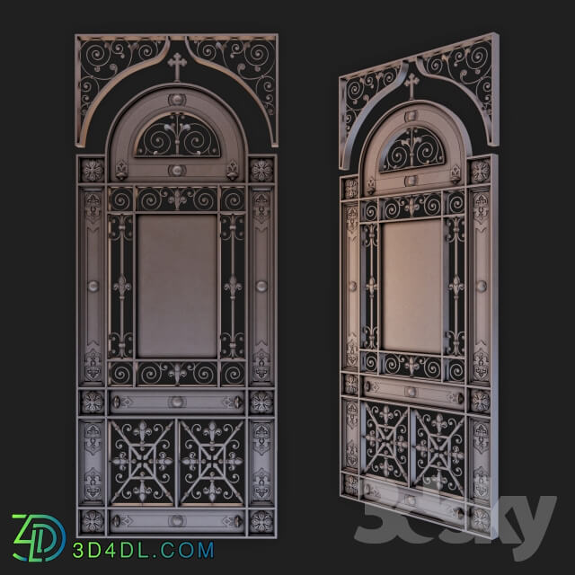Wrought iron gate 1