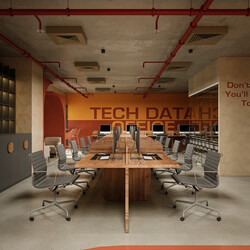 3d Interior Office Room 49 Scene File 3dsmax Model By Dao Tuan Anh 