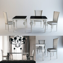 Table Chair Corte ZARI 