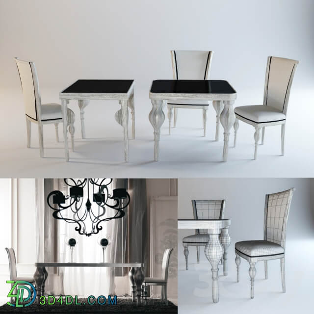 Table Chair Corte ZARI