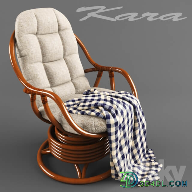 Kara rocking chair with cushion Utomo Rattan