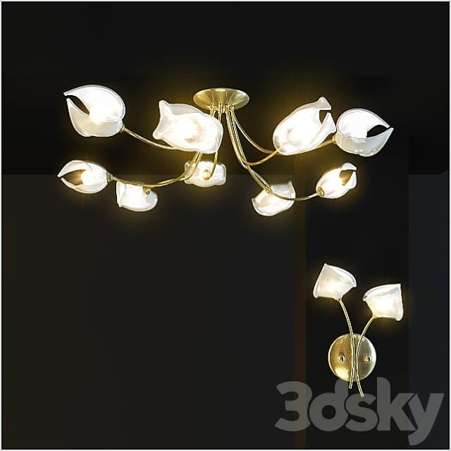 Odeon Light Ceiling lamp 3D Models