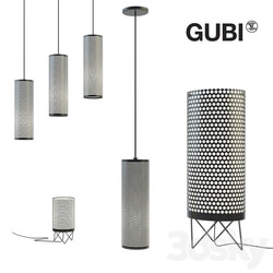 Set of lamps Gubi Pendant light 3D Models 