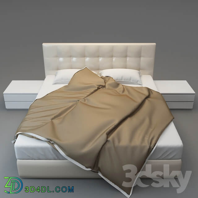 Bed FIMES Double bed soft