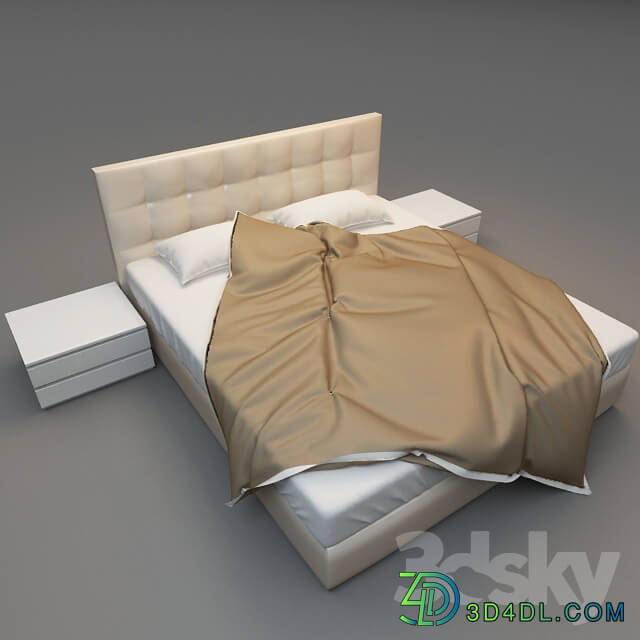Bed FIMES Double bed soft