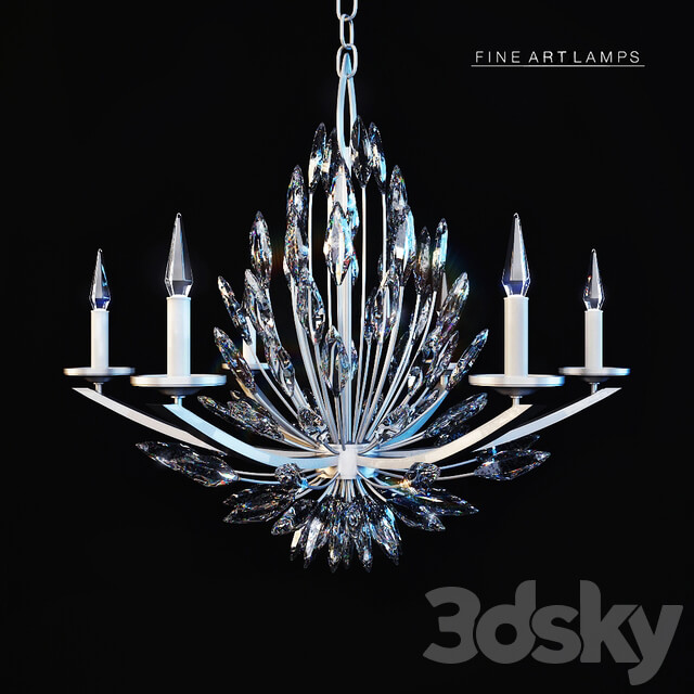 Fine Art Lamps Lily Buds 881140 Pendant light 3D Models