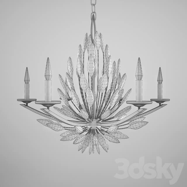 Fine Art Lamps Lily Buds 881140 Pendant light 3D Models