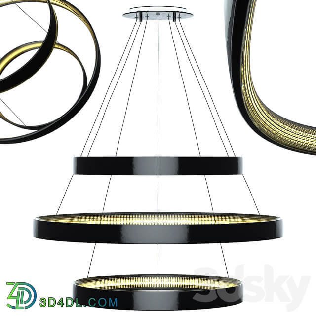 Suspension Regenbogen Megapolis 661010503 Pendant light 3D Models