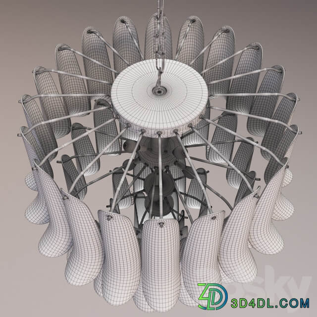 7136 ANATRA CHANDELIER Pendant light 3D Models