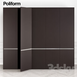 Wardrobe Display cabinets Poliform Wardrobe SBGA 