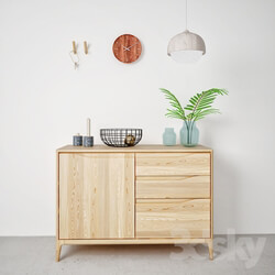 Sideboard Chest of drawer SET 1 8in1 