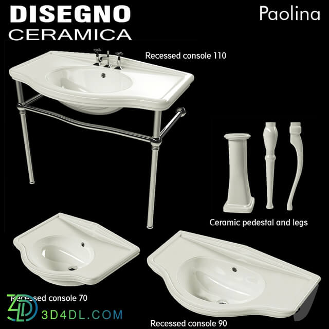 Washbasins Paolina