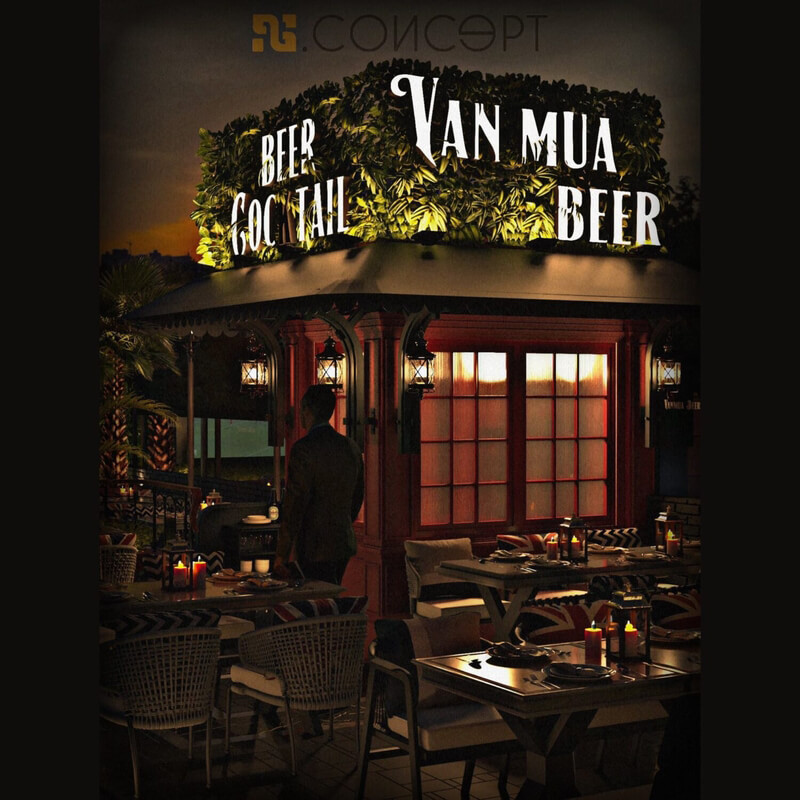  Restaurant Interior Model by N