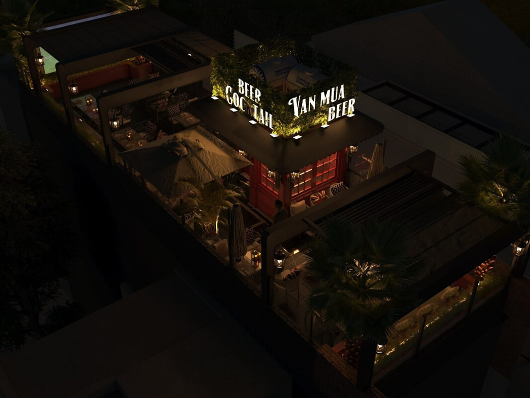  Restaurant Interior Model by N