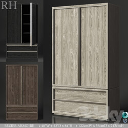 Wardrobe Display cabinets RH BEZIER ARMOIRE 