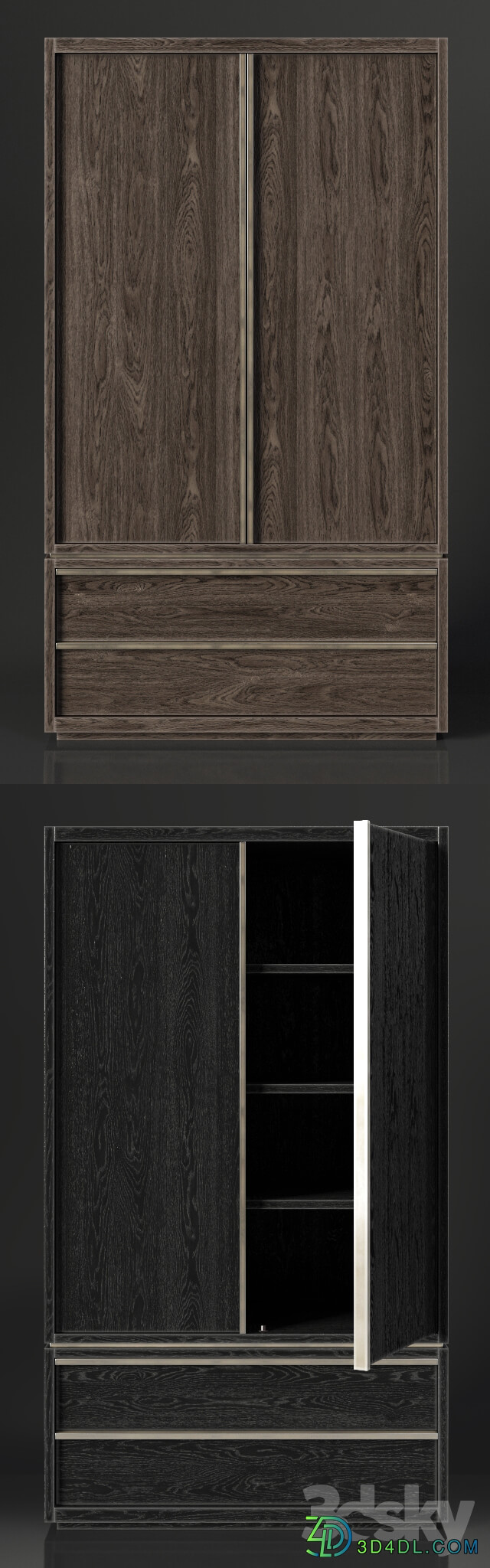 Wardrobe Display cabinets RH BEZIER ARMOIRE