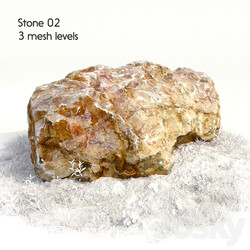 Stone 02 3D Models 